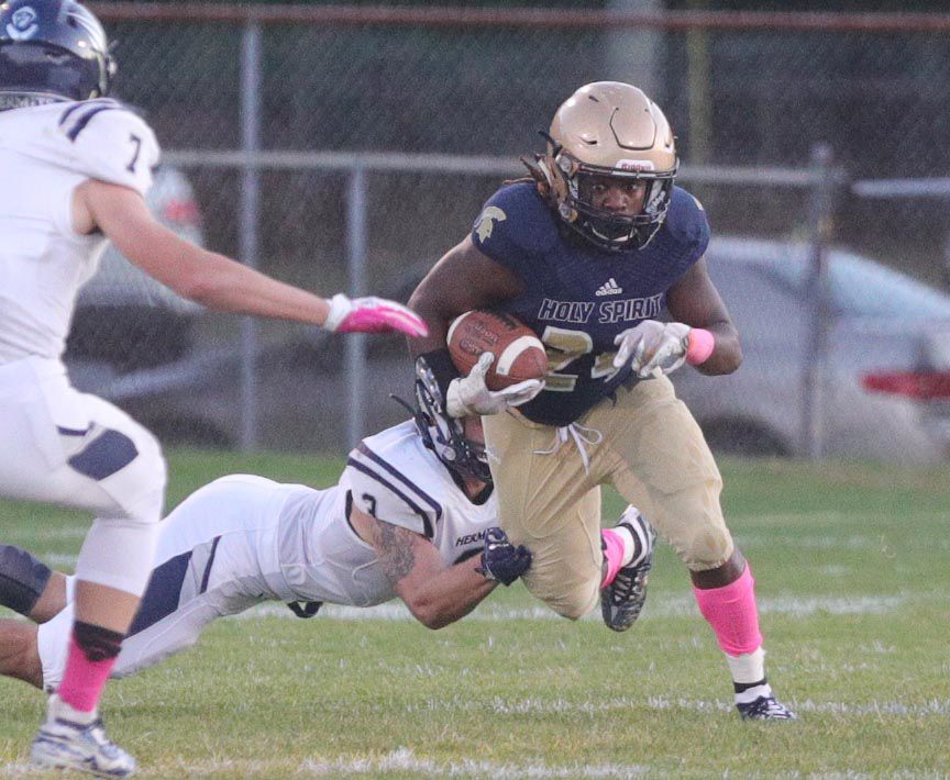 St. Augustine Prep vs Holy Spirit football game